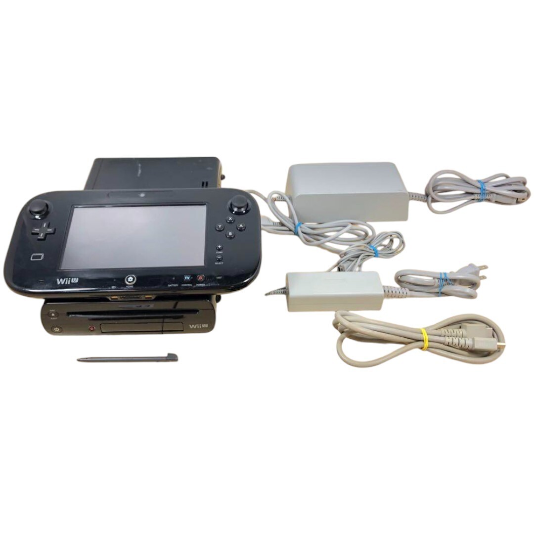 Nintendo Wii U Premium Set White/Black box select Working tested 32GB EXC++