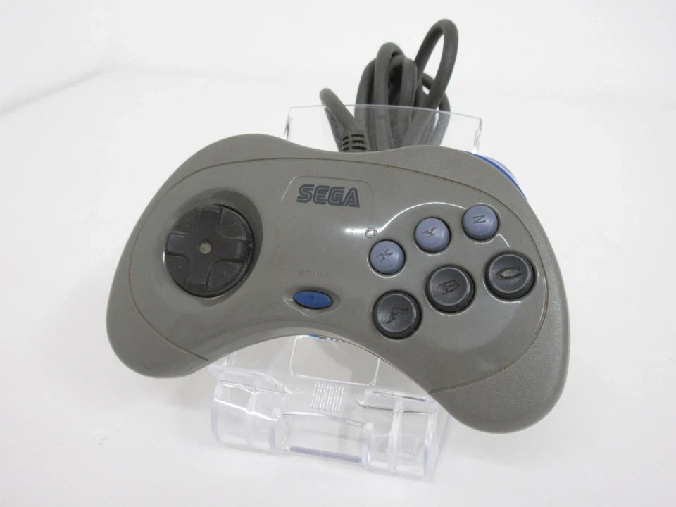 SEGA Sega Saturn console Controller Cable set Gray HST-3220 Japan SS TESTED