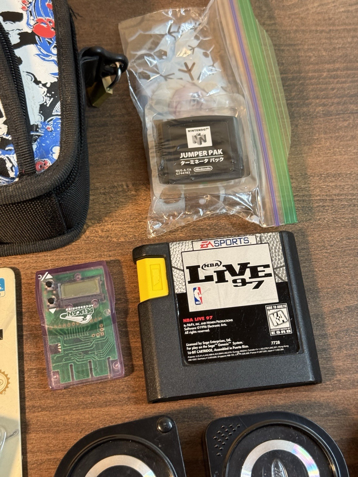 Mixed Video Game Console Accessories Lot Retro Video Games *FOR PARTS / REPAIR*