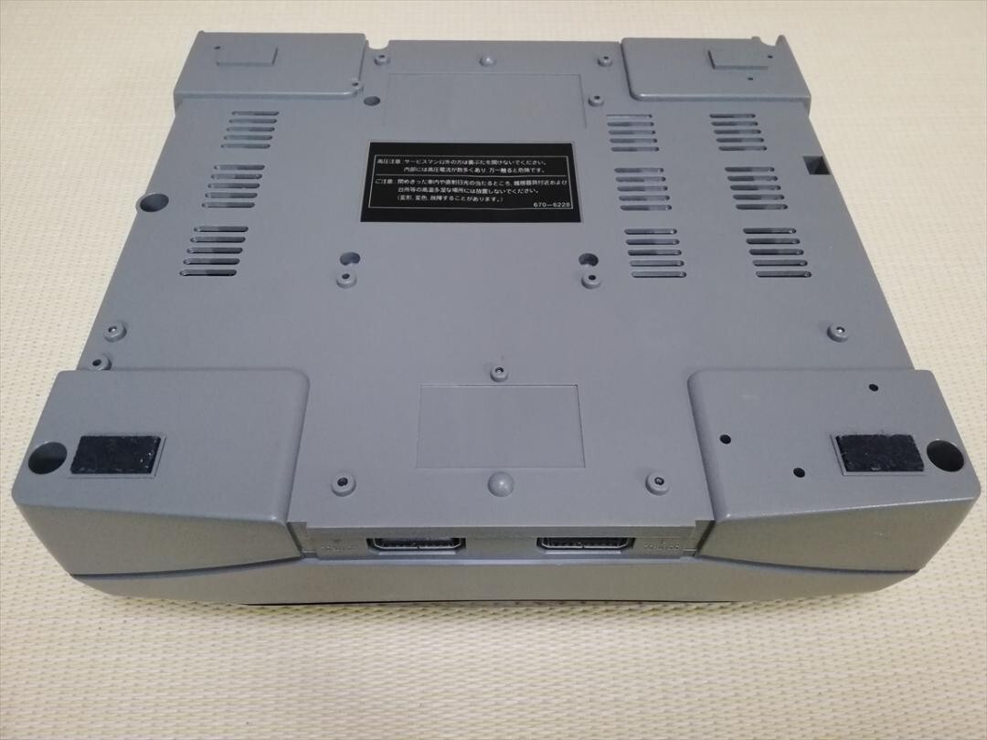 Sega Saturn Console Gray HST-0004 with 2 controllers Japanese Version tested