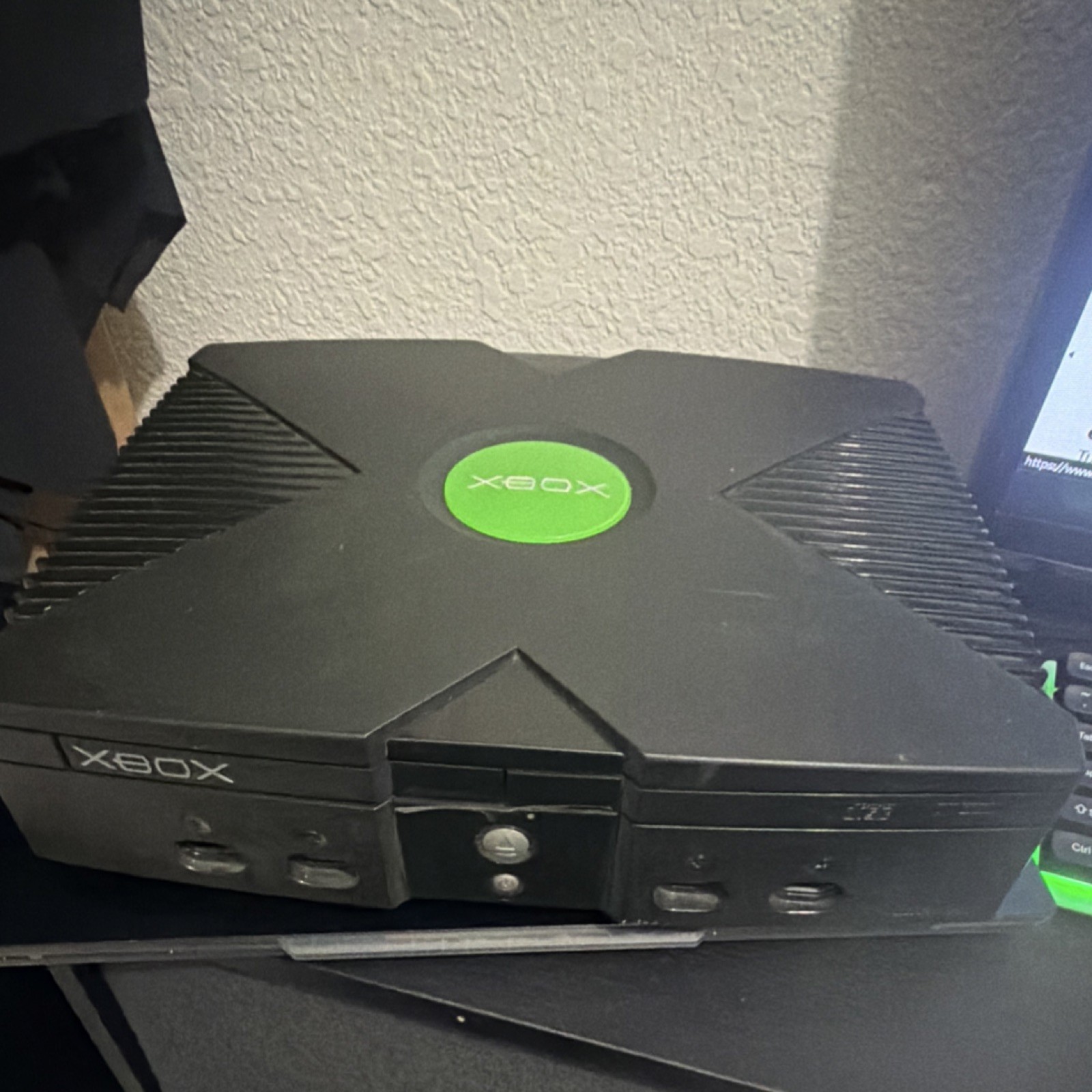 Microsoft Xbox Original Console Black DVD Playback 8GB 480p NTSC-U/C