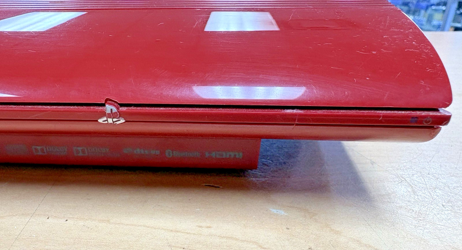 Sony PlayStation 3 (PS3) Slim Red Home Gaming Console *Pre Owned* FREE SHIPPING