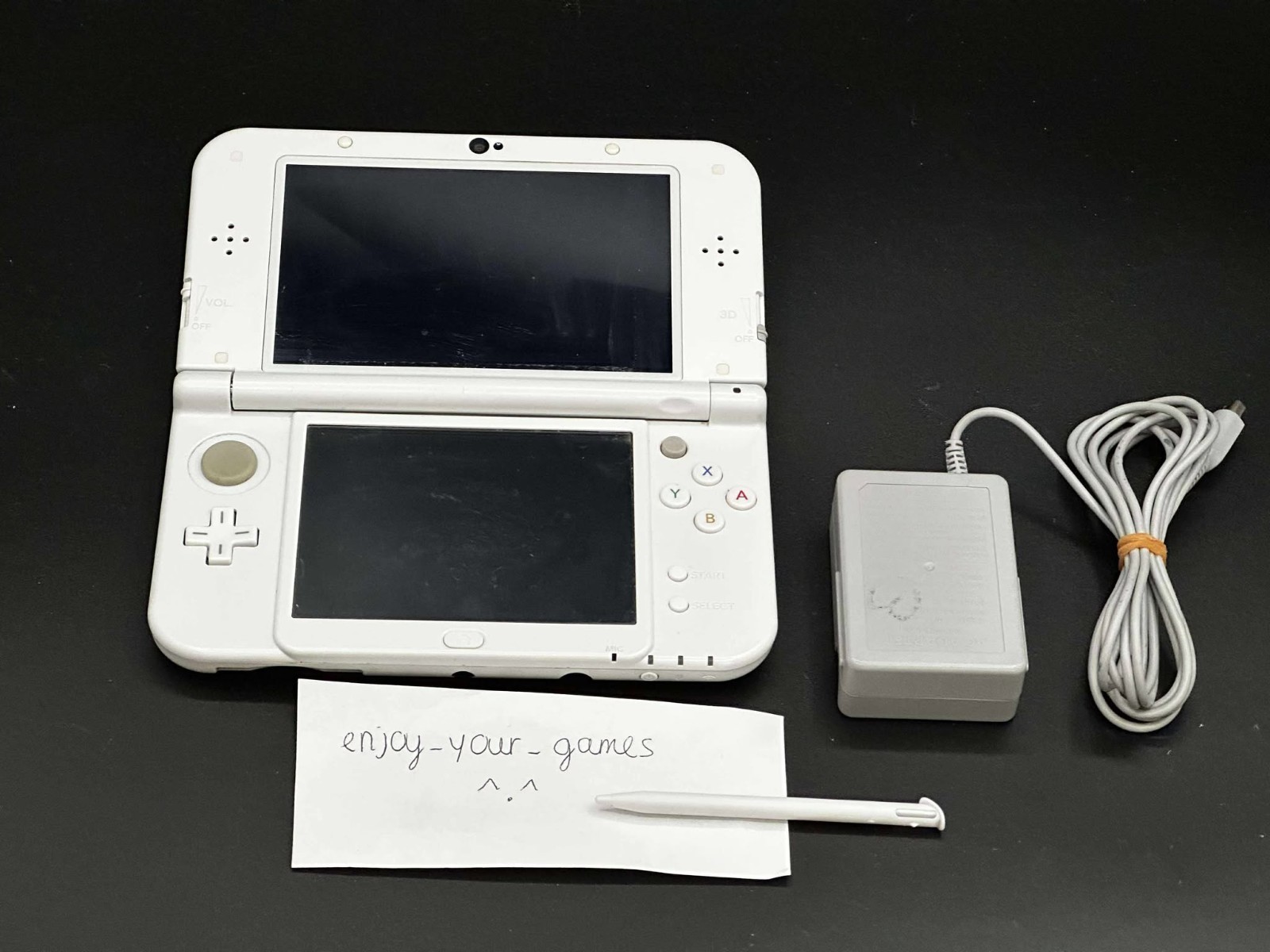 Nintendo New 3DS XL LL White | English | Charger | USA Seller – SHIP IN 1-DAY