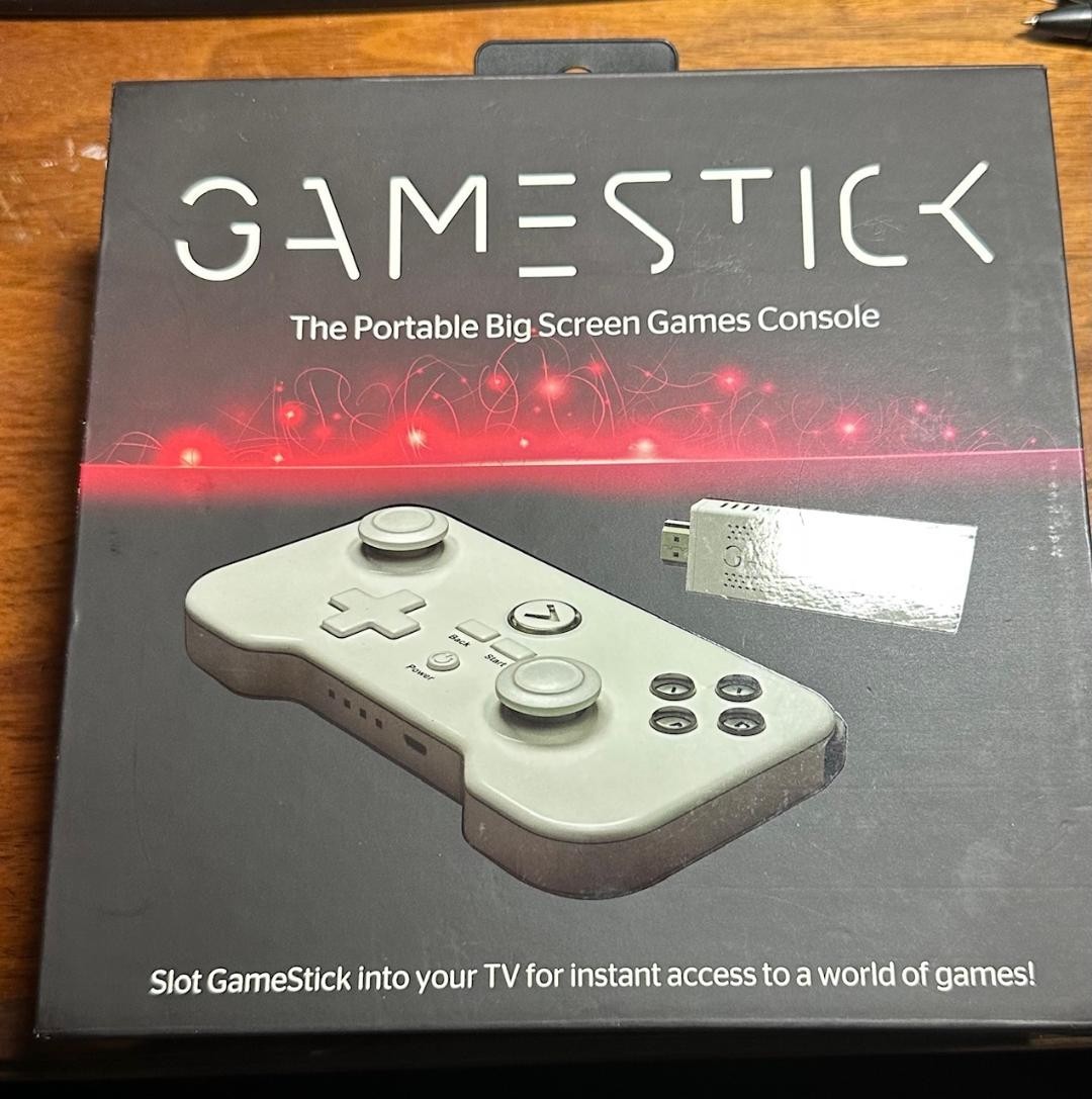 PLAYJAM GAMESTICK Portable Game Console & Cords – NO USB STICK