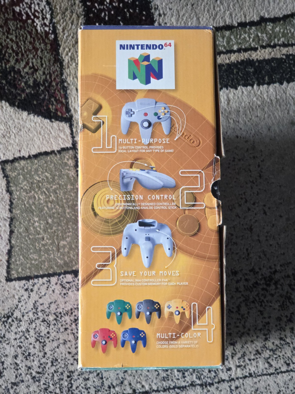 Nintendo 64 Launch Edition Console Complete in Box CIB 1996 The Fun Machine N64