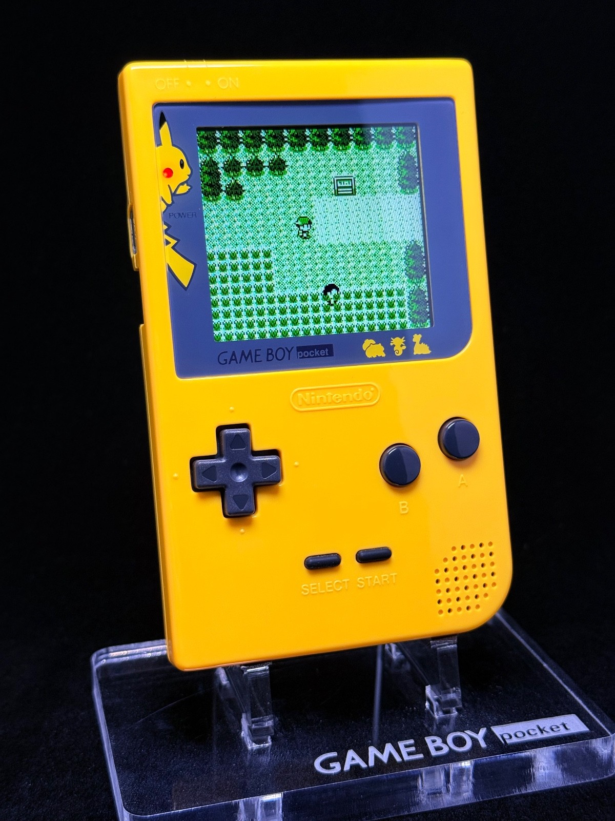 Gameboy Pocket Pokemon Pikachu Yellow – IPS Screen – Premium Quality Build