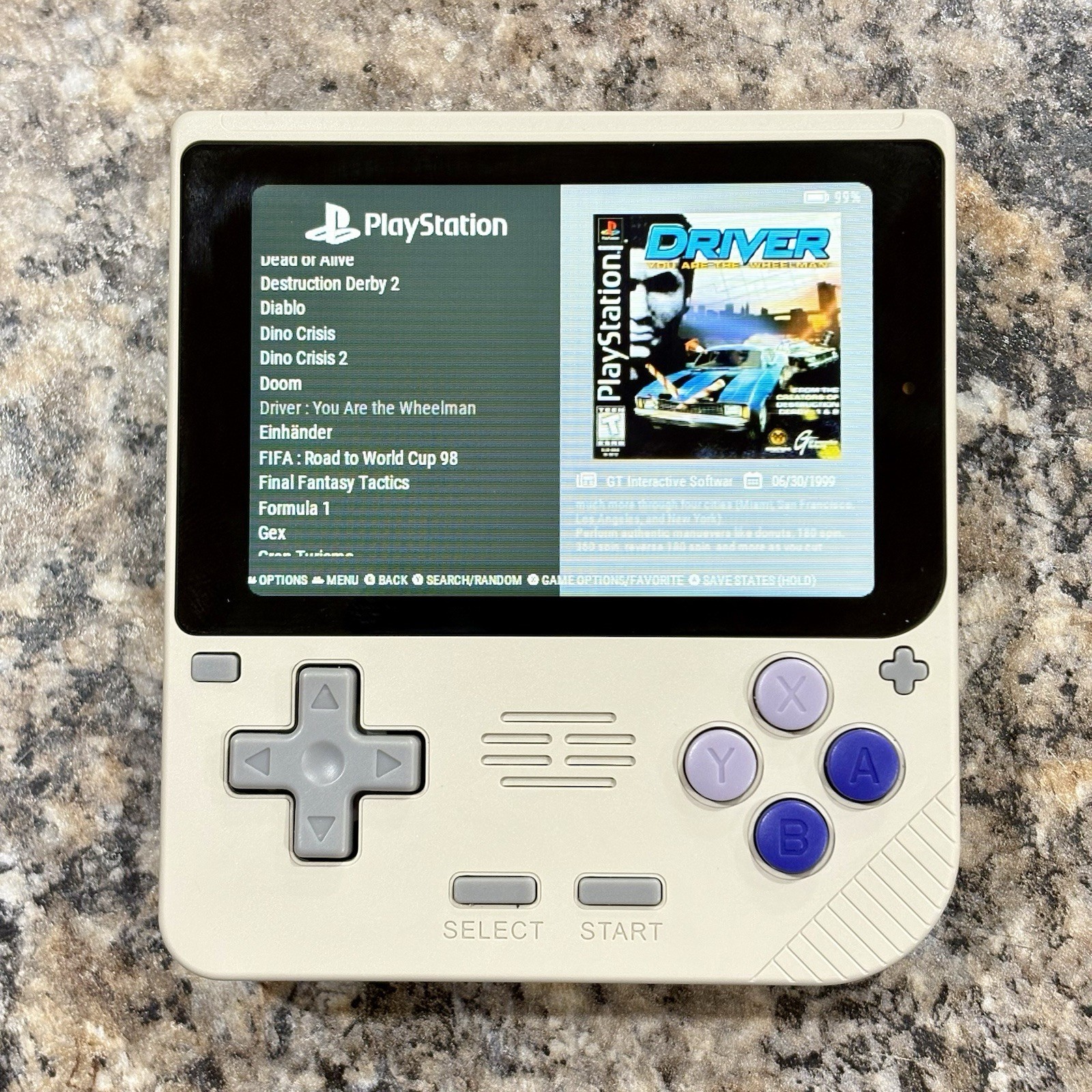 New PowKiddy V10 Gaming Handheld New 64GB Card Custom Loaded Ready To Play