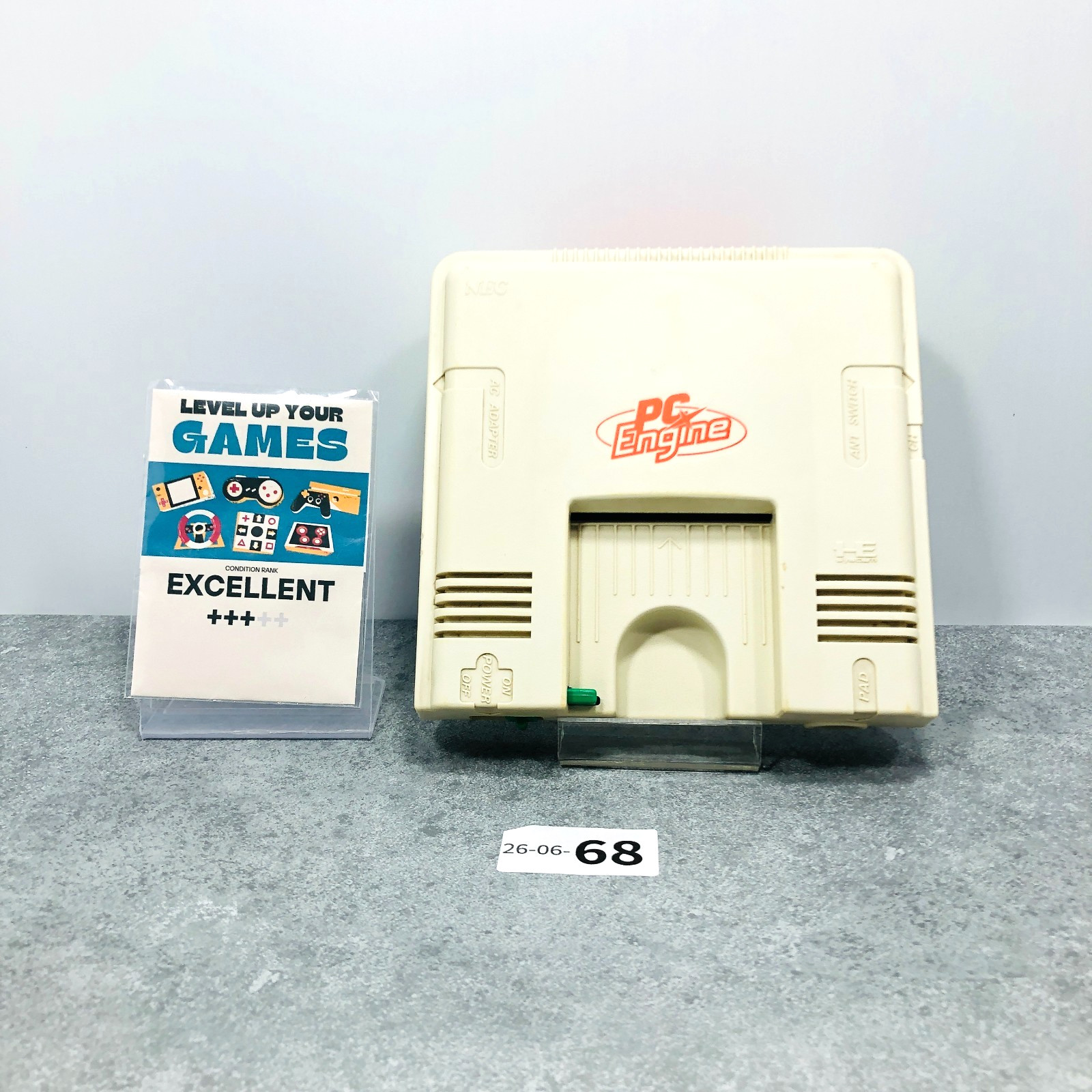 [EX+3] NEC PC Engine PI-TG001 Console only System tested Japan 26-06-68