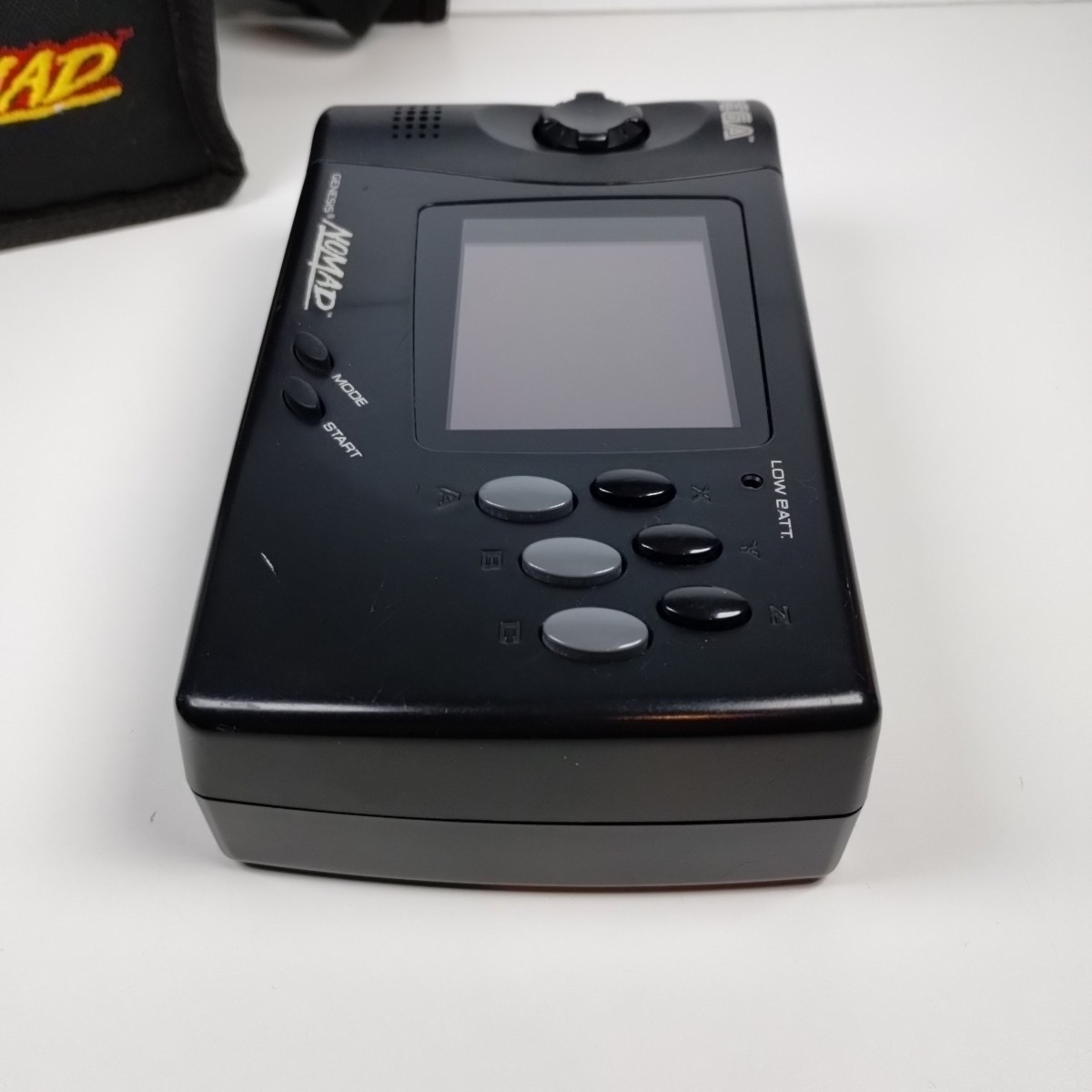 Sega Genesis Nomad Handheld Console Black Model MK-6100 W Cords, Game & Control