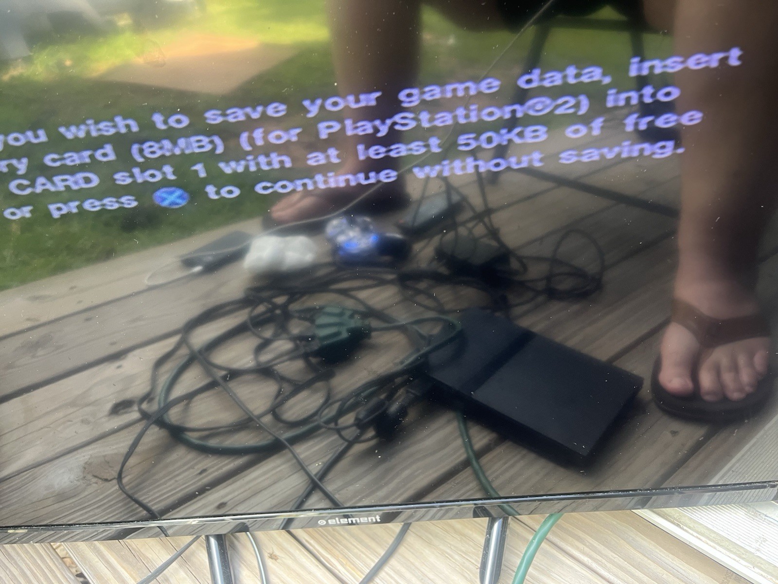 Sony PlayStation 2 PS2 SCPH-77001 w/ Controller cables & 38 Games Tested