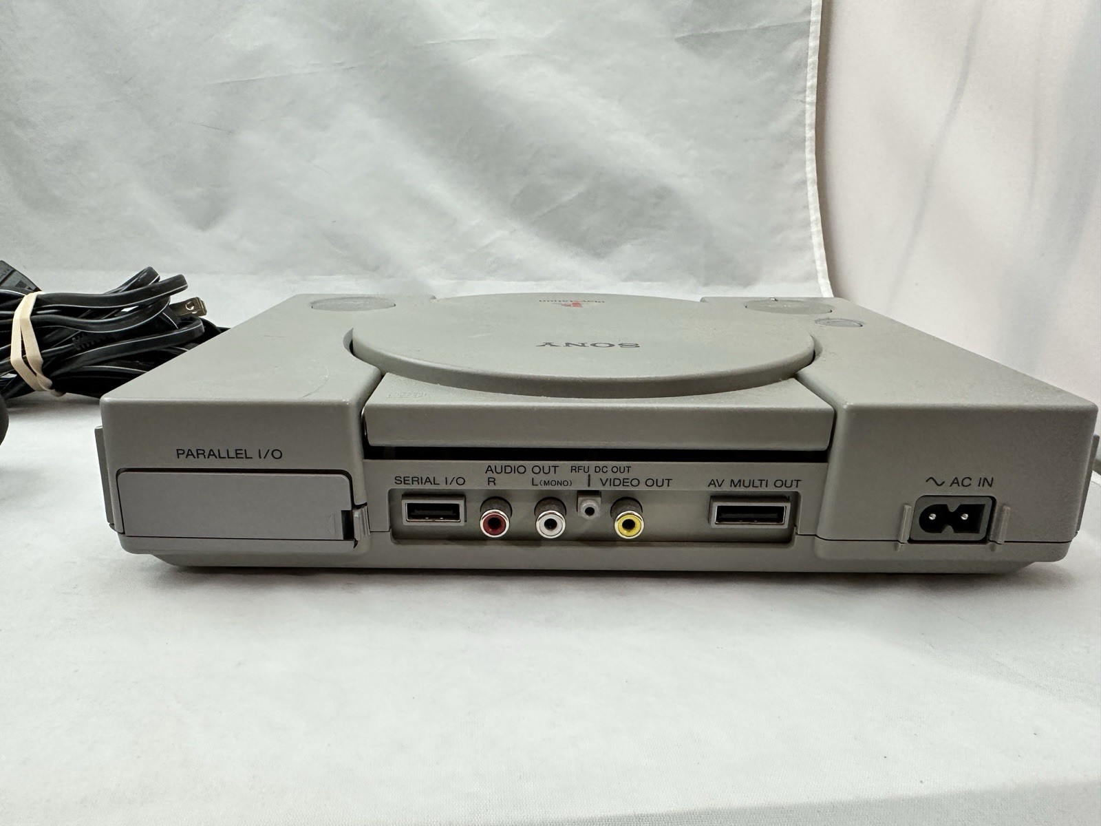 Sony PlayStation 1 PS1 Console SCPH-1001 Tested Working w/Cords & Controller