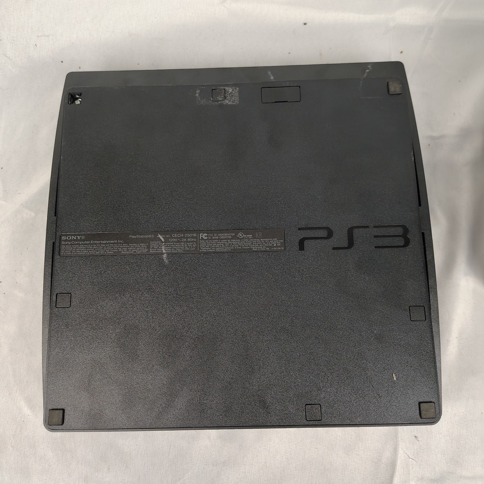 Ps3 Slim 320 GB Console Bundle Games Chords NO CONTROLLER