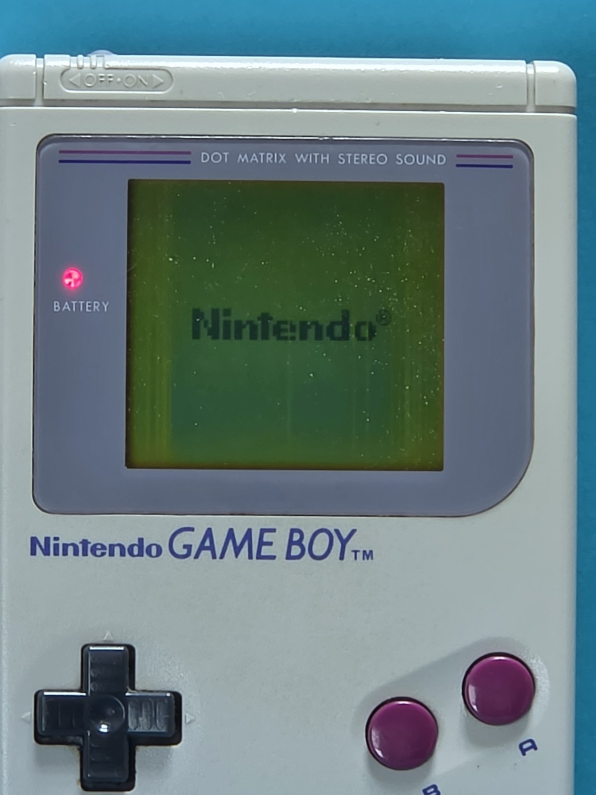Vintage Nintendo Gameboy Console Bundle DMG-01 First Edition 1989 *As Is*