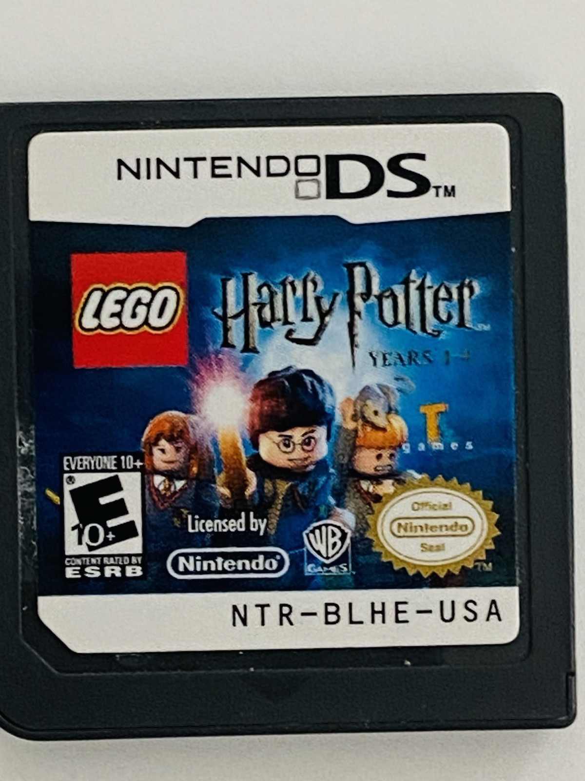 Nintendo DS Lite Metallic Rose Gold Console w/HP Stylus Charger + 4 Games Lego