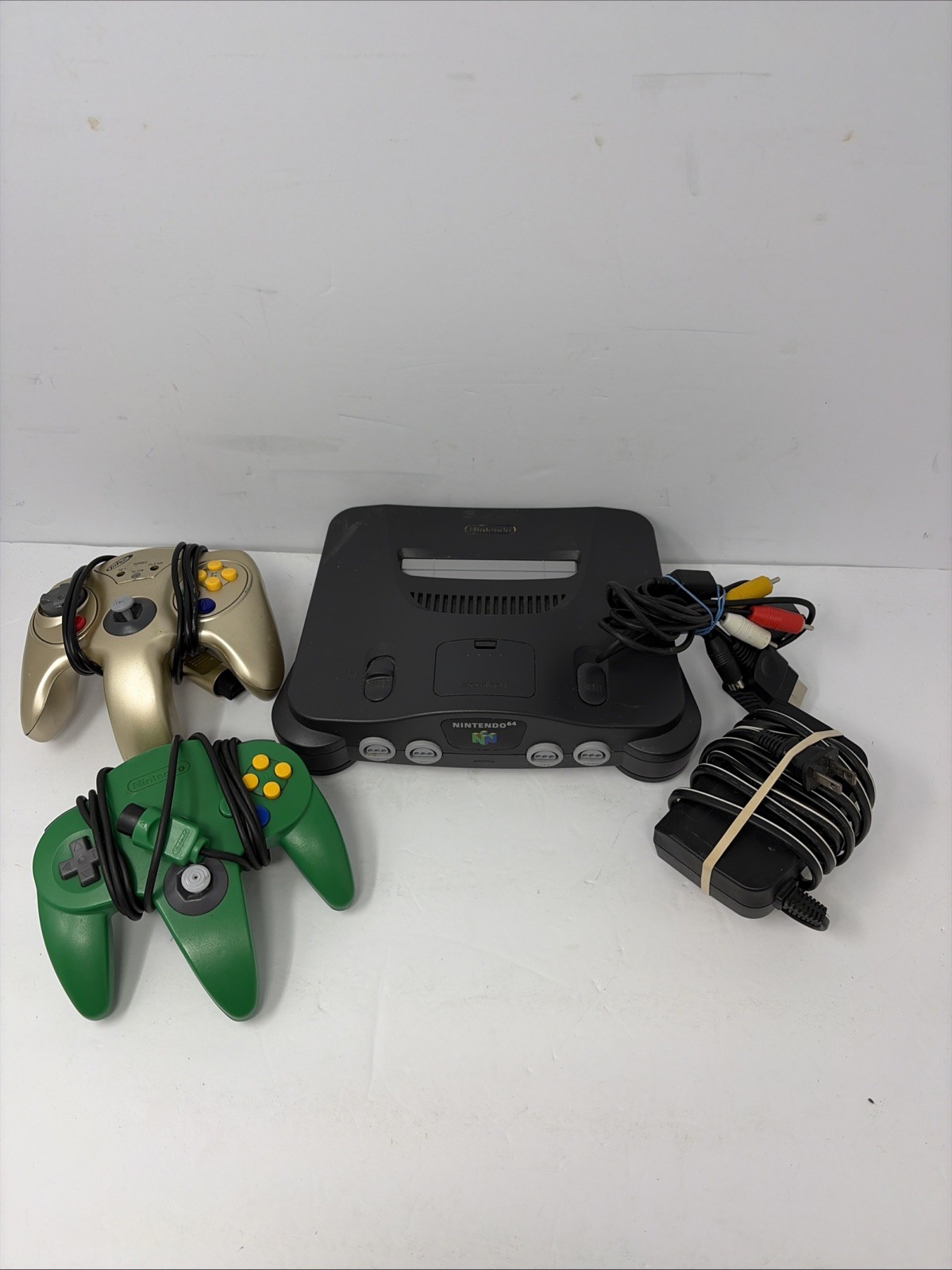 Nintendo 64 N64 Console NUS-001 (USA) Console System Bundle Complete – Tested