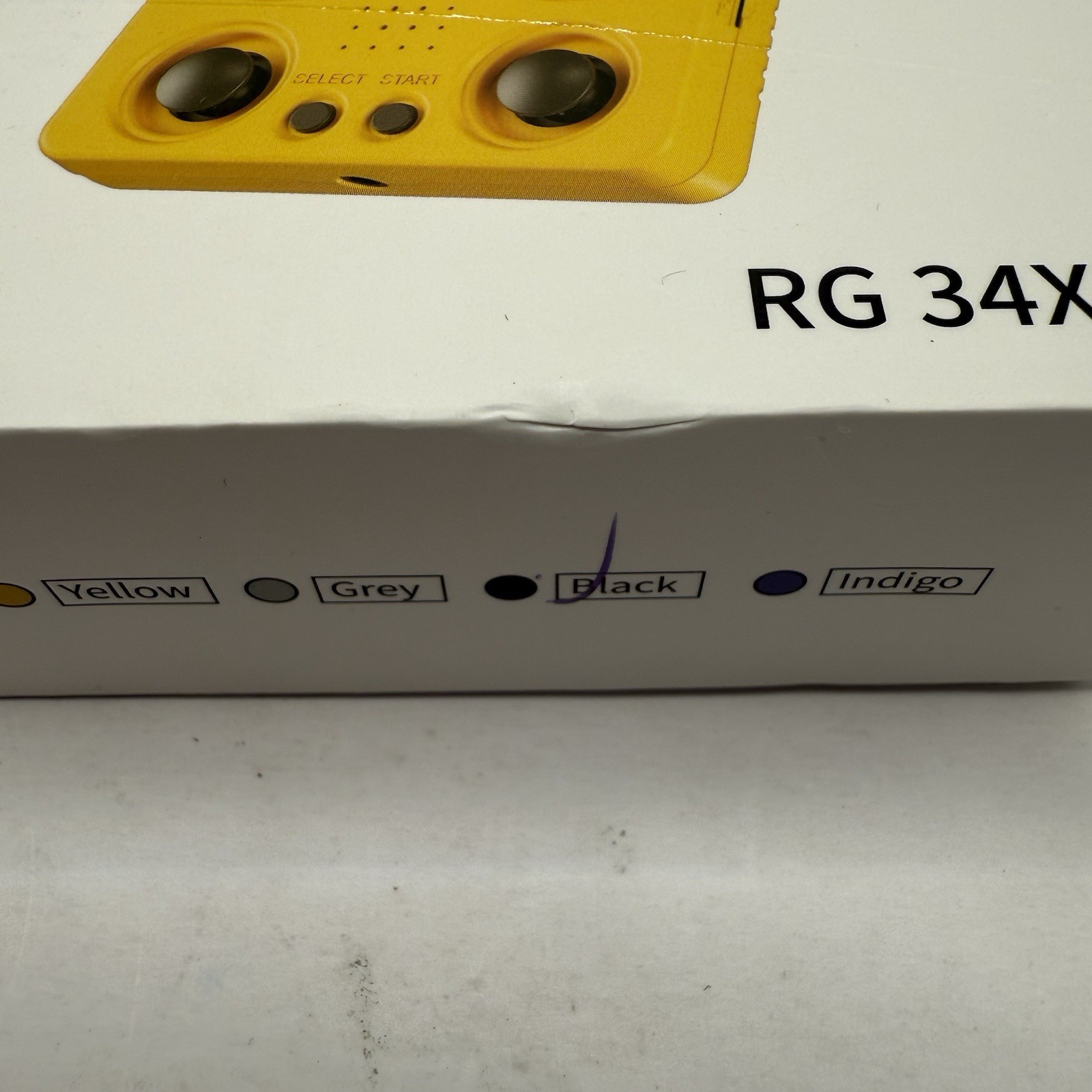 ANBERNIC RG 34XXSP Handheld Game Console H700 3300mAH 64GB – Black
