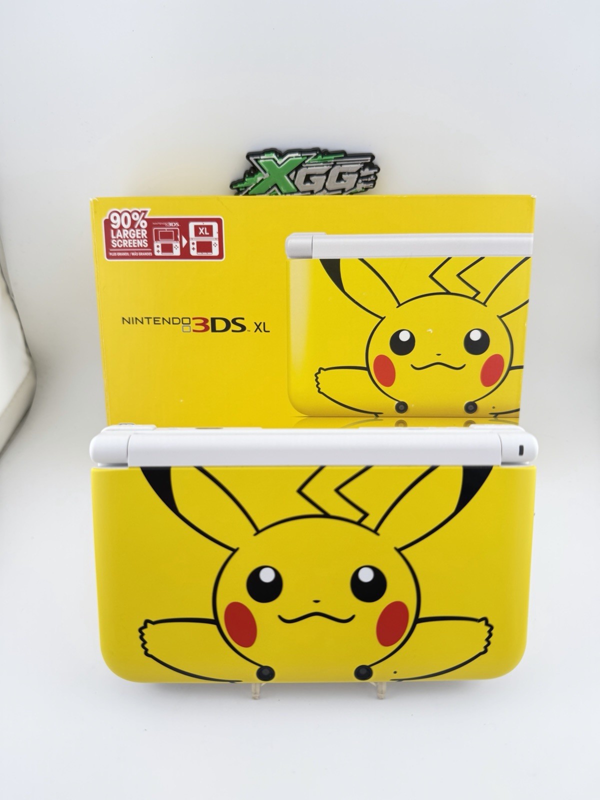 Nintendo 3DS XL Pokémon Edition Yellow Handheld System Complete In Box Free Ship