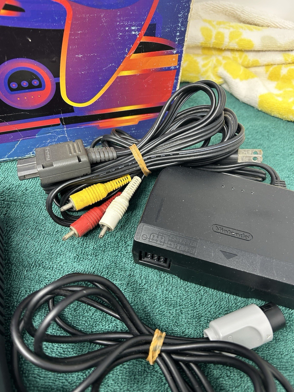 Nintendo 64 N64 Game Console System In Box NUS-002 Black Japan Model With Game!