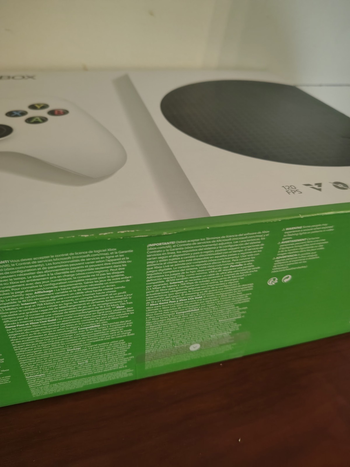 Microsoft Xbox Series S 512GB White Console[ EMPTYING BOX ONLY]