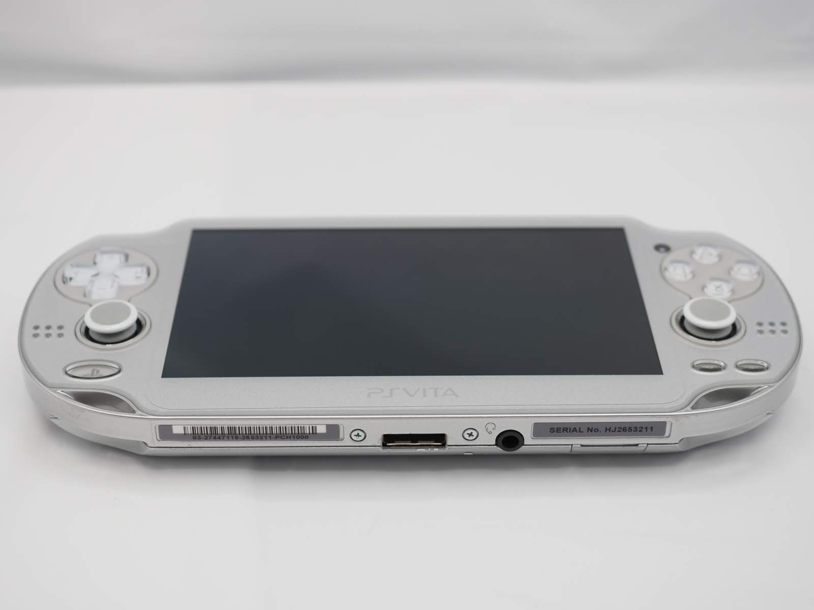 -Near Mint- PS Vita Ice Silver PCH 10007 Console Charger w/Box PSV Fat US Seller