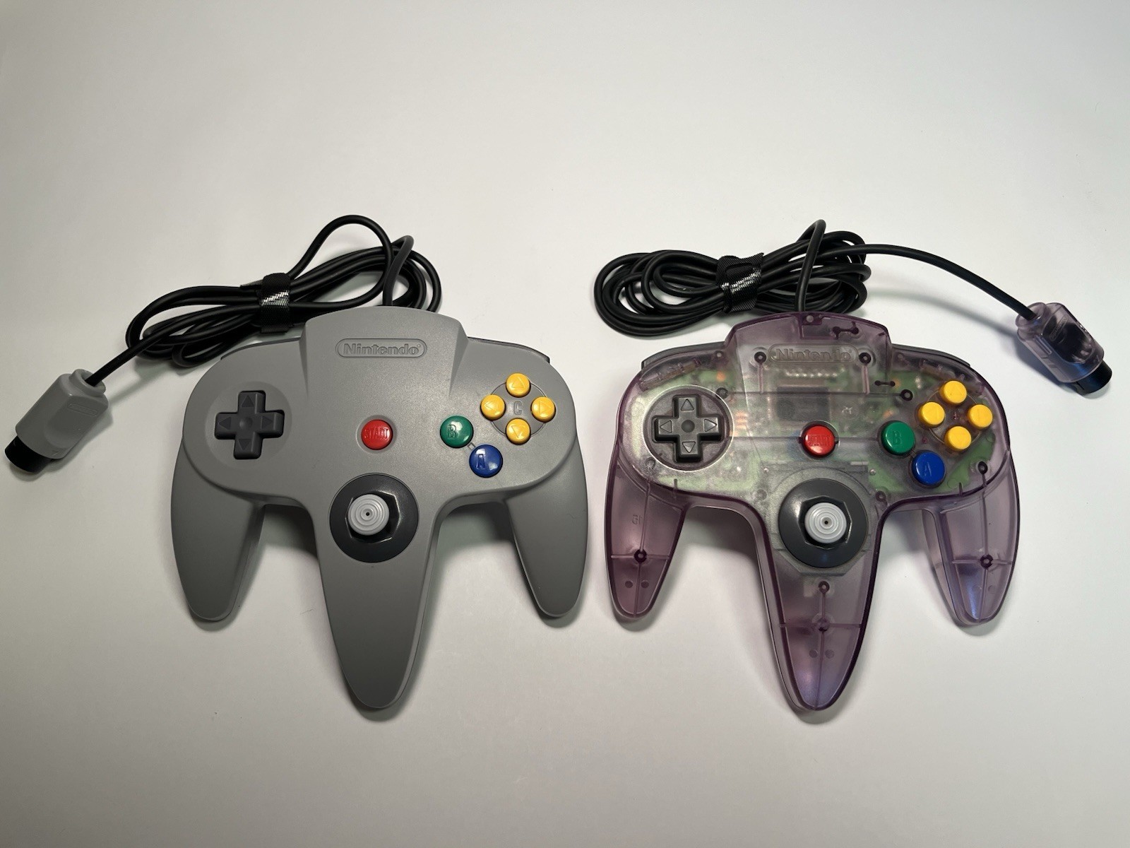 Nintendo 64 N64 NUS-001 Console Bundle 2 OEM Controllers + Turok 2 Game WORKING