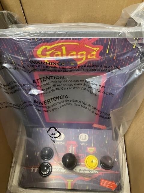 Brand New Arcade1Up Galaga ’88 5-in-1 Countercade Tabletop Arcade Machine