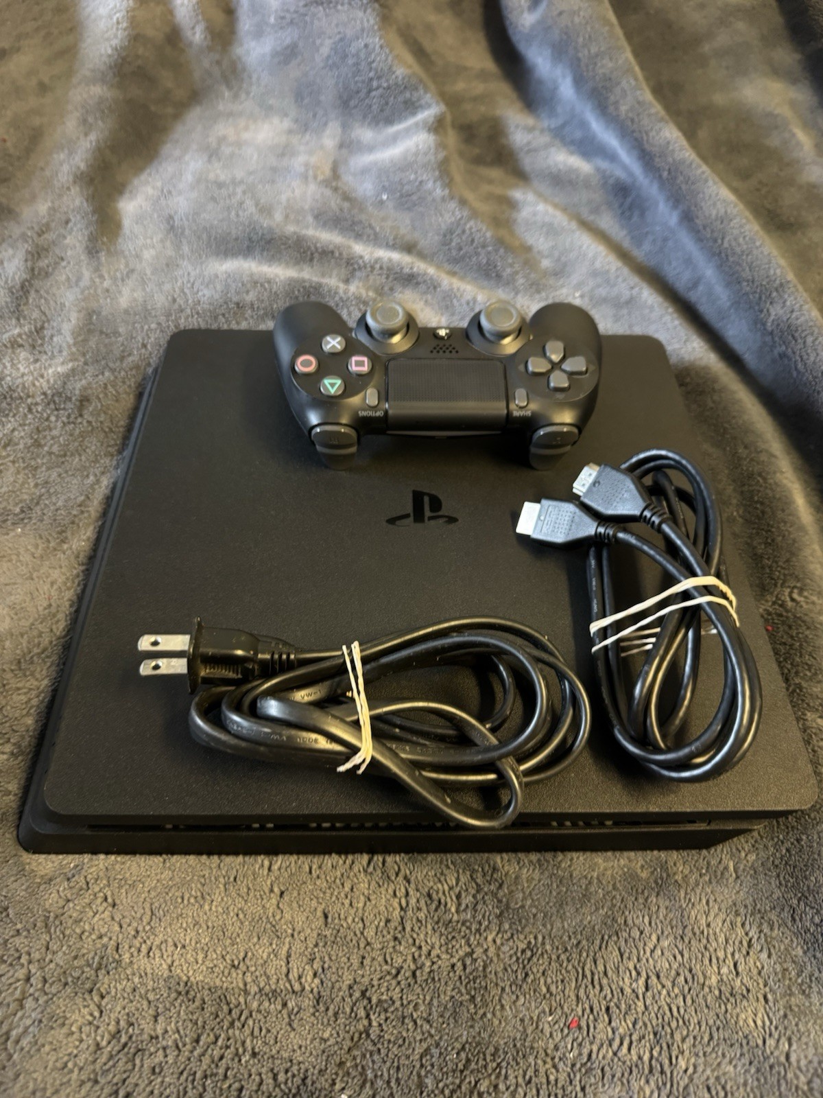 PlayStation 4 Slim 1TB PS4 With Wireless Controller, HDMI Cable And Power Cord