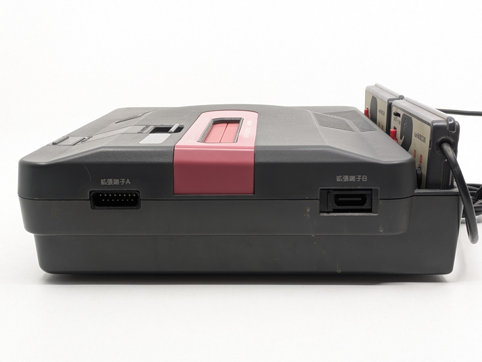 Sharp Twin Famicom AN-500B Black/Red | New Belt | Fully Tested 5 Games