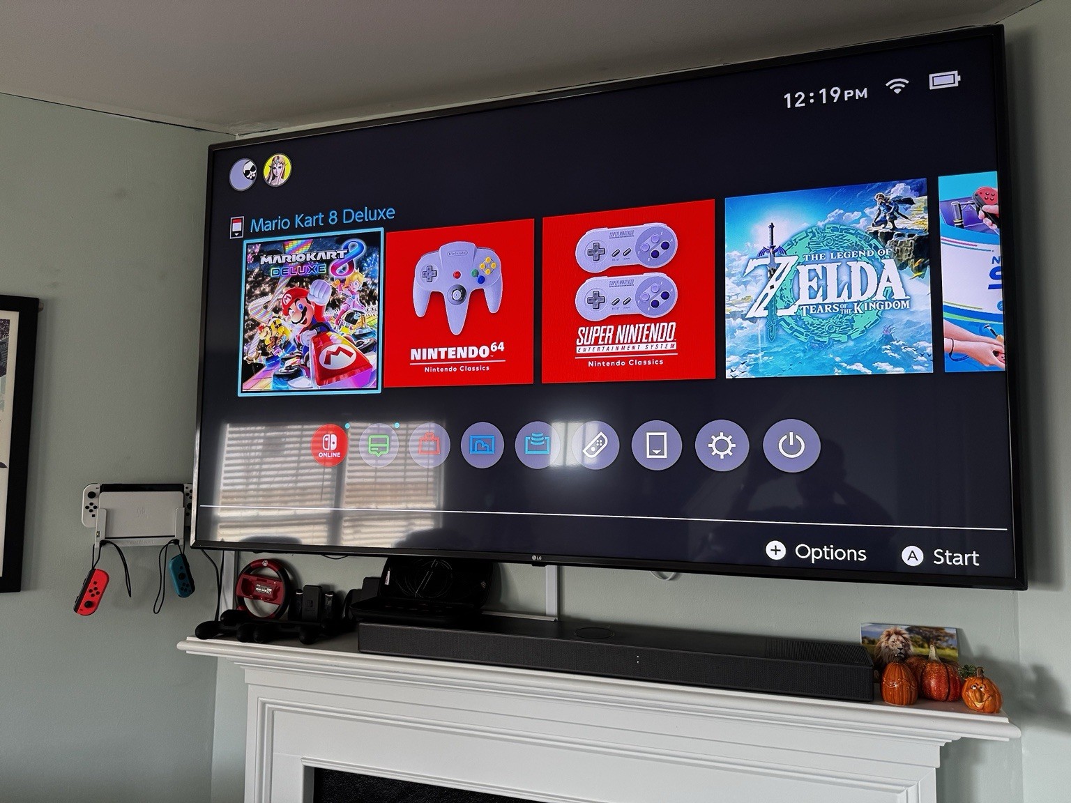 Nintendo Switch OLED White Bundle – 4 Joy-Cons, 128GB SD, Case, 2 Chargers