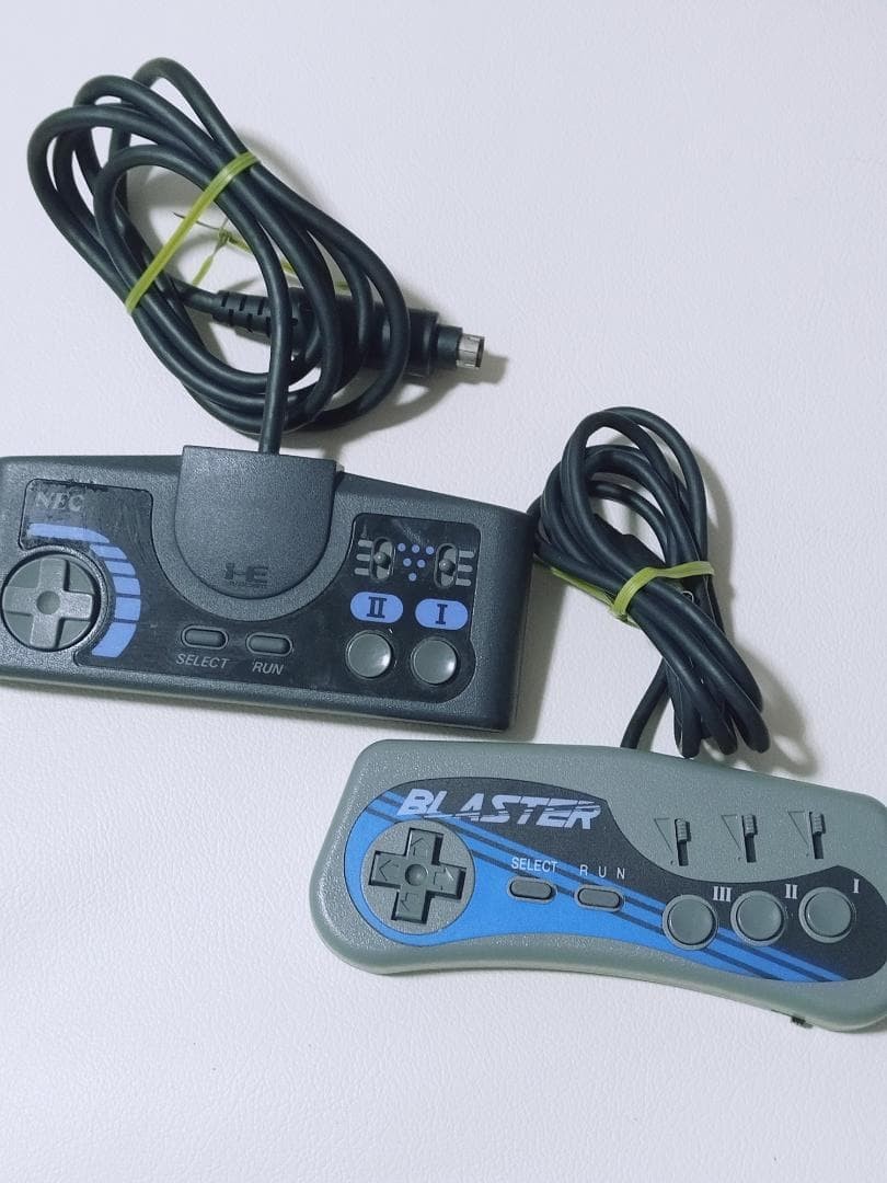 NEC PC Engine Duo PI-TG8 Console Tested HuCARD OK Multitap Controllers Japan