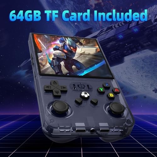 Retro Handheld Game Console 4.0 Inch IPS 64GB Linux 4000mAh Battery Portable