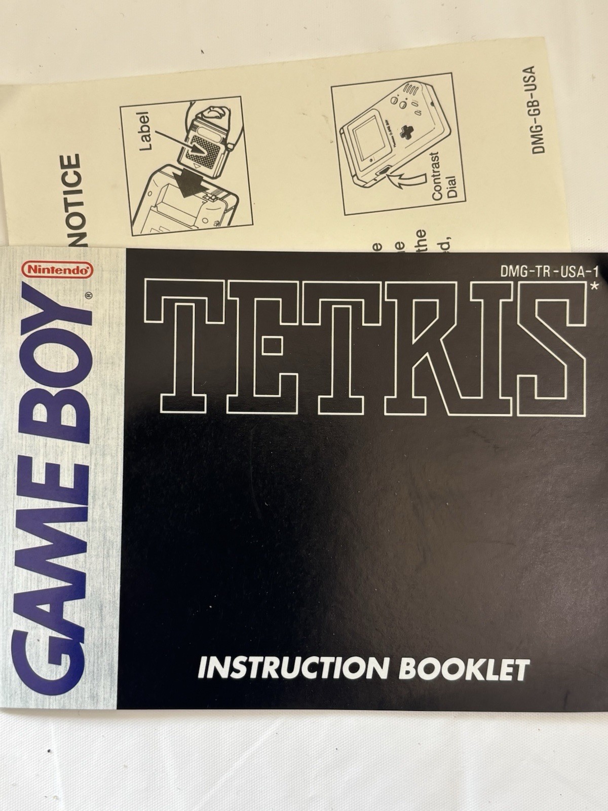 Nintendo Game Boy DMG-01 Console CIB 1989 Tetris Edition GAMEBOY -SEE DESC