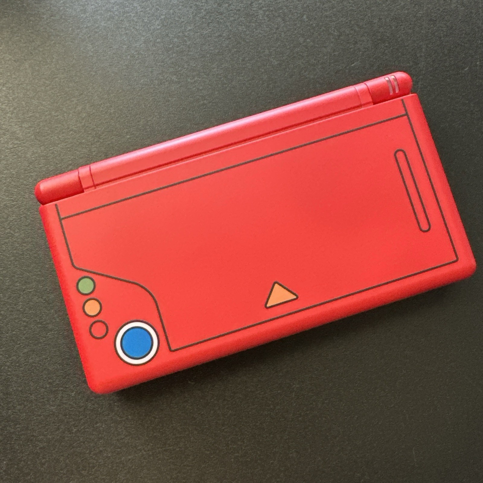 Game + USB C Update Pokemon Pokedex Red Nintendo DS Lite Console System Pokémon