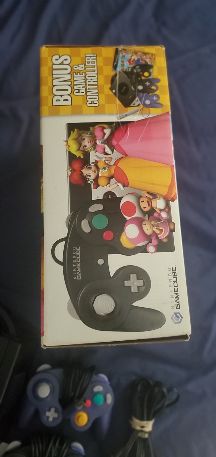 Nintendo GameCube Mario Party 7 Game Console Bonus Set TESTED In Box Game US