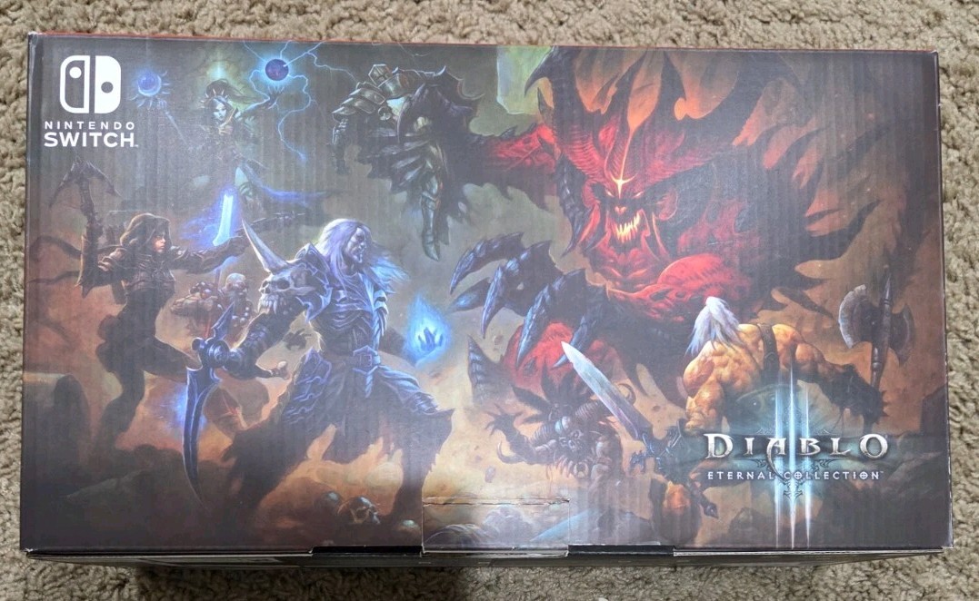 Nintendo Switch – Diablo III 3 Eternal Collection Console Boxed + Pro Controller