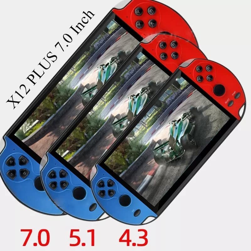 X12 Plus Portable 7-Inch Retrogaming Device – Play 10000+ Games Anytime Anywhere