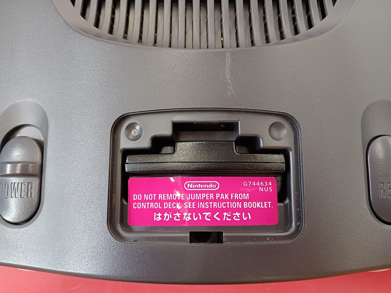 NINTENDO 64 NUS-001 (USA) Console – Tested & Working!
