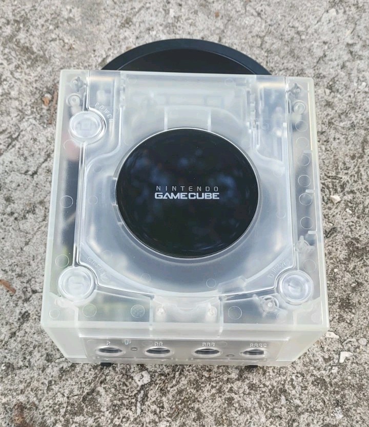 SD Loader Custom Clear REPRODUCTION SHELL Nintendo GameCube DOL-001