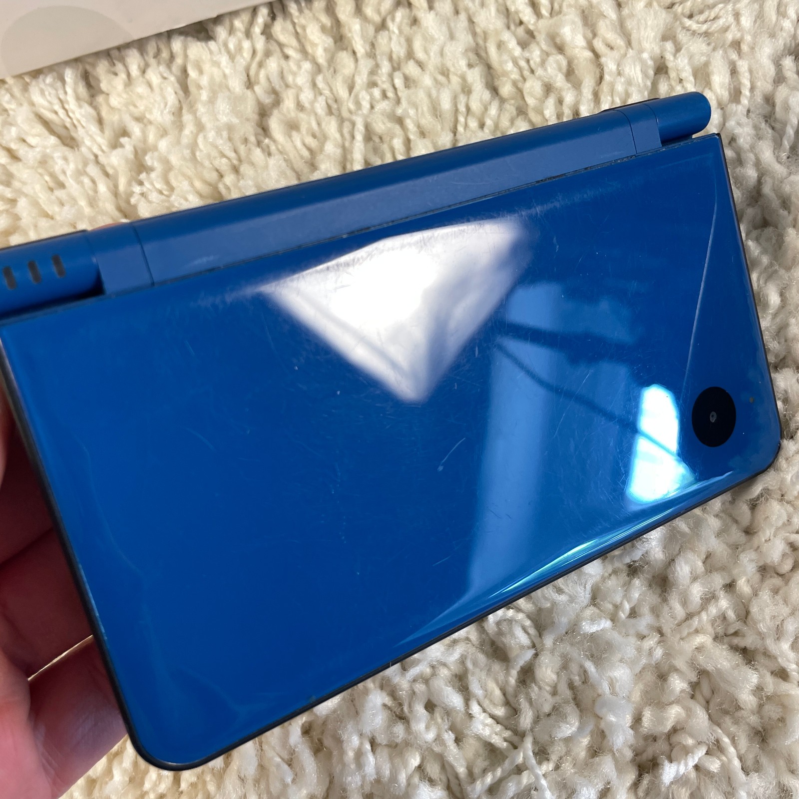 Nintendo DSi XL Midnight Blue Handheld Console System UTL-001 Complete in Box