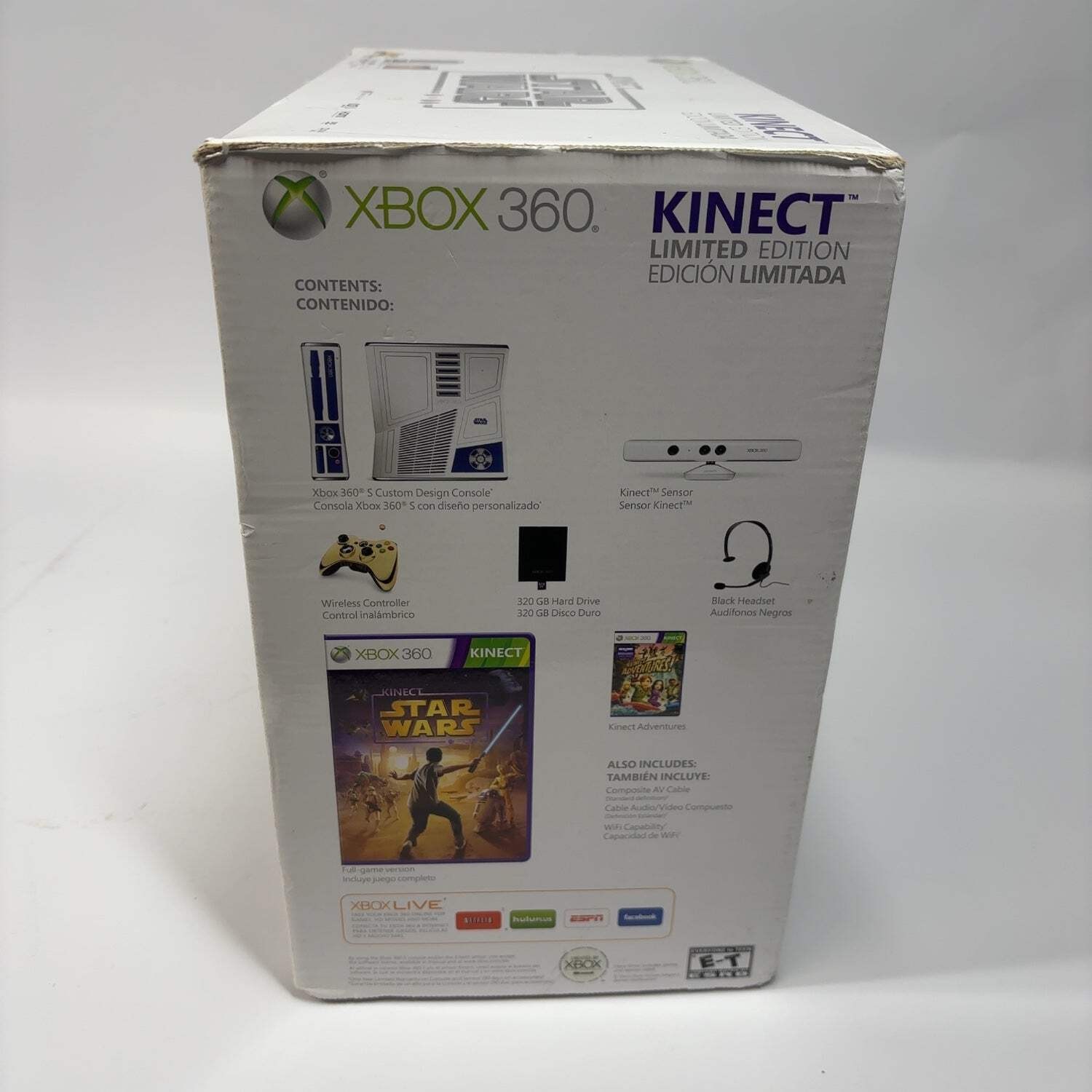 New Microsoft Xbox 360 320GB Console Gaming System Star Wars KOAAS6VIA3 SEALED