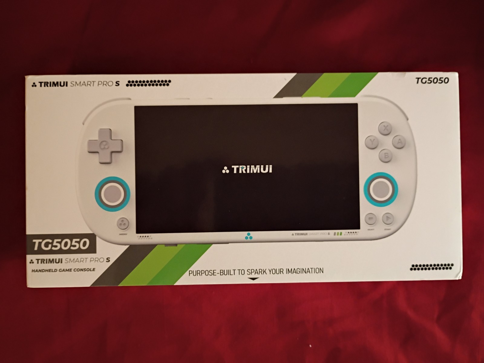 Trimui Smart Pro S TG5050 Handheld Retro Gaming Console (Yellow) w/ CrossMix OS