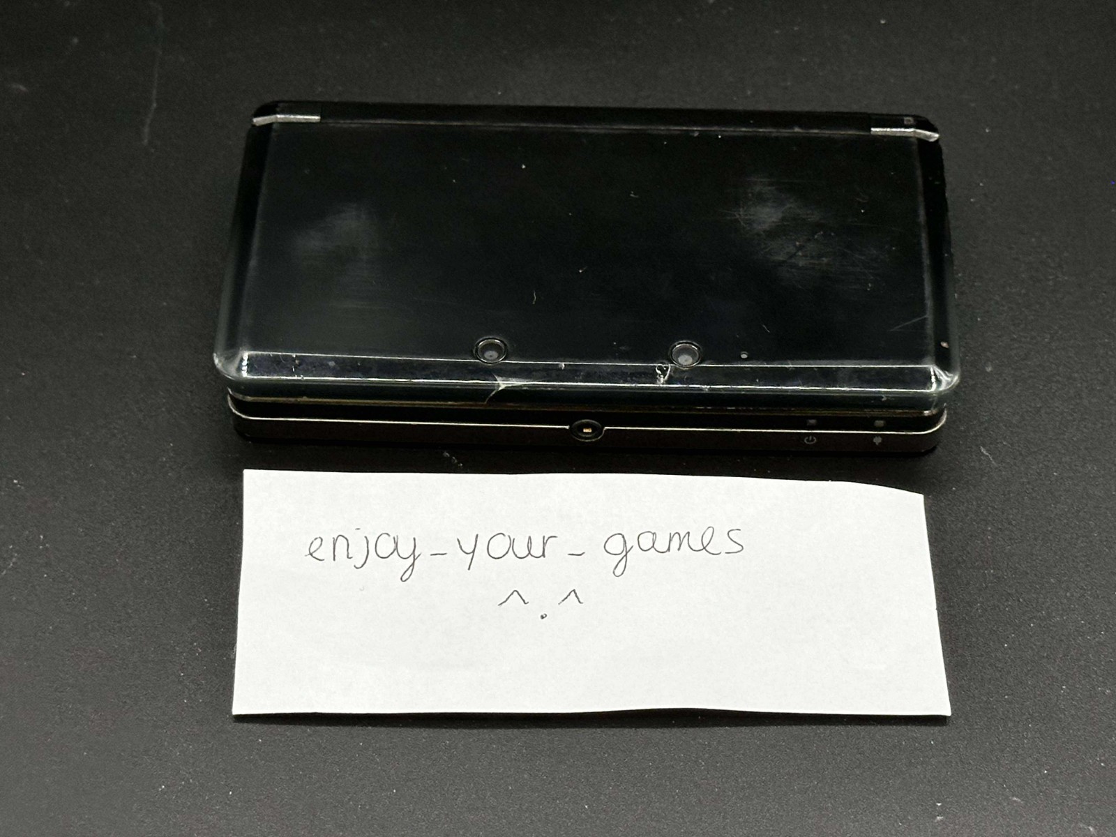 Nintendo 3DS Black Model | English | Charger | US Seller-SHIP IN 1-DAY