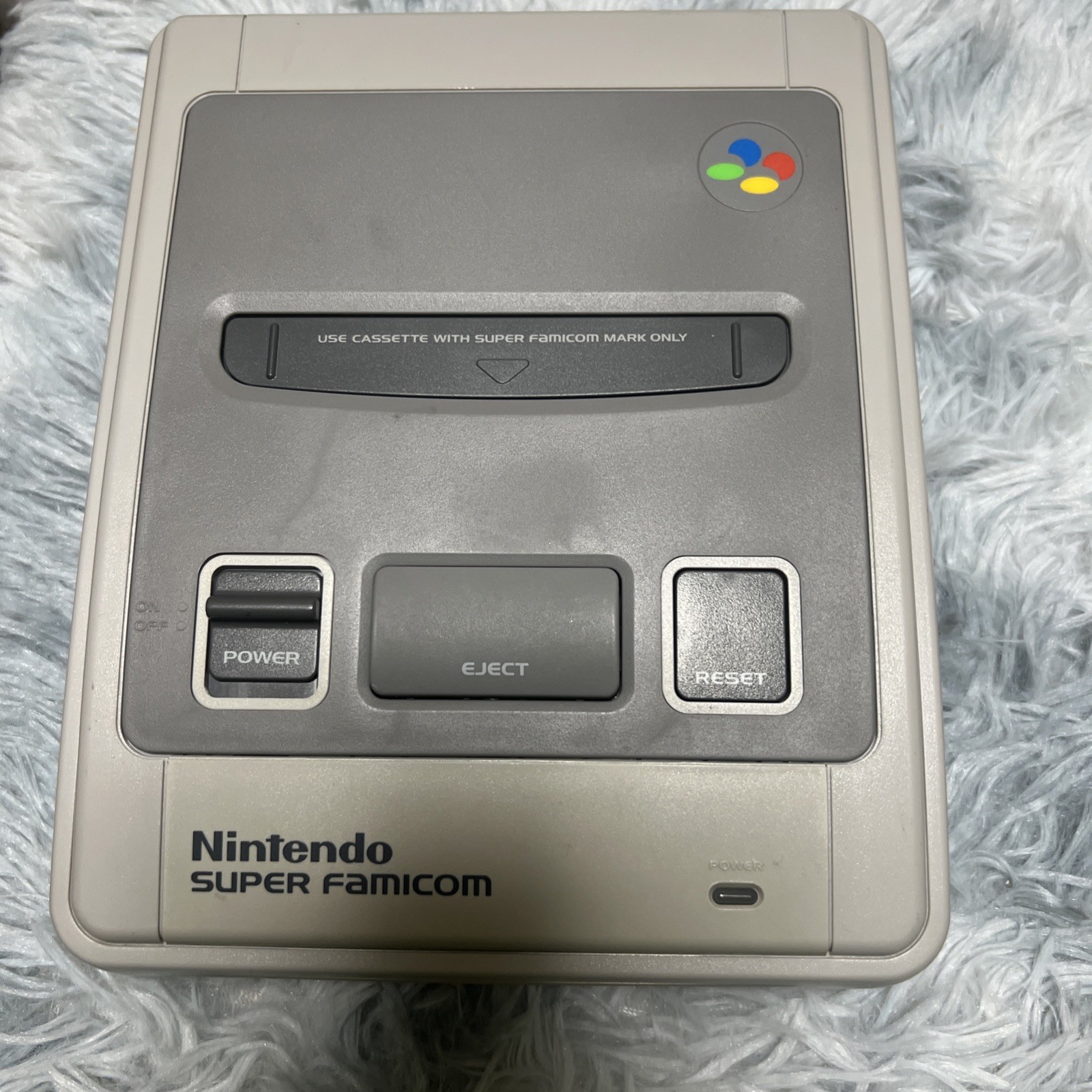 Nintendo Super Famicom SHVC-001 Console Controller Set Used Japanese Version
