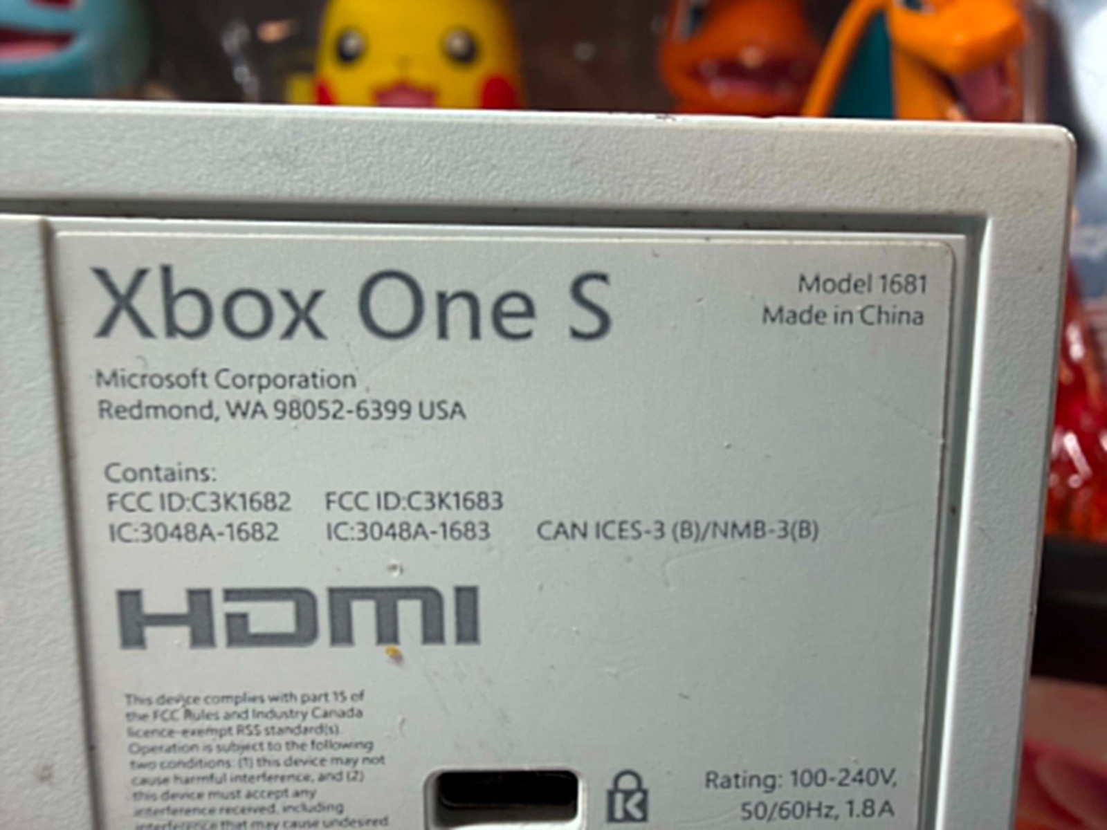 Microsoft Xbox One S 500 GB Console – White Used Tested Authentic Minor Wear