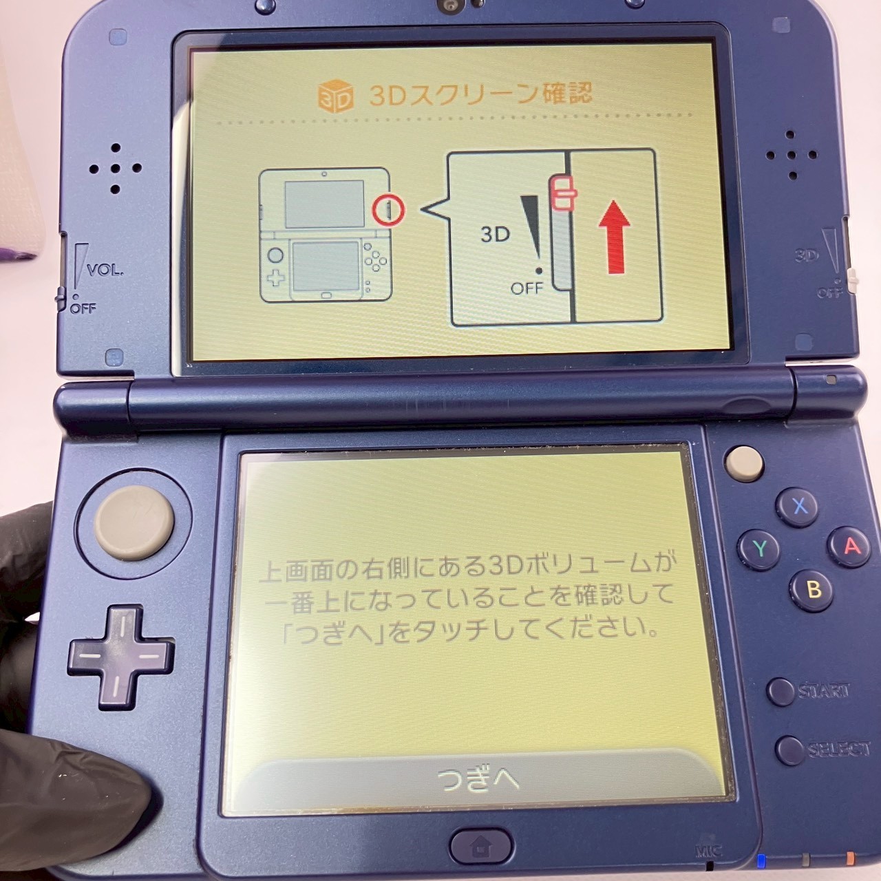 Nintendo new 3DS LL XL Metallic Blue Console Region Locked Japanese Only adc