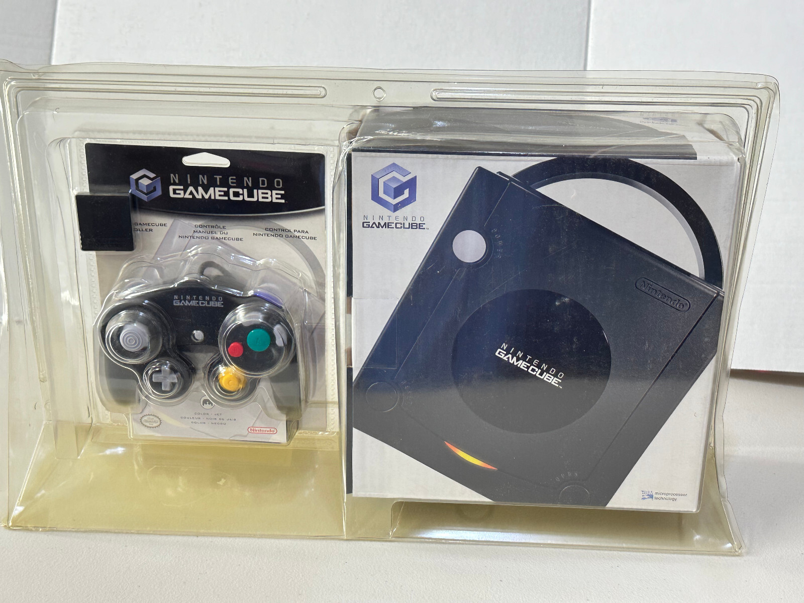 New! Nintendo GameCube Jet Black Extra Controller Memory.. Bundle -Blister Pack-