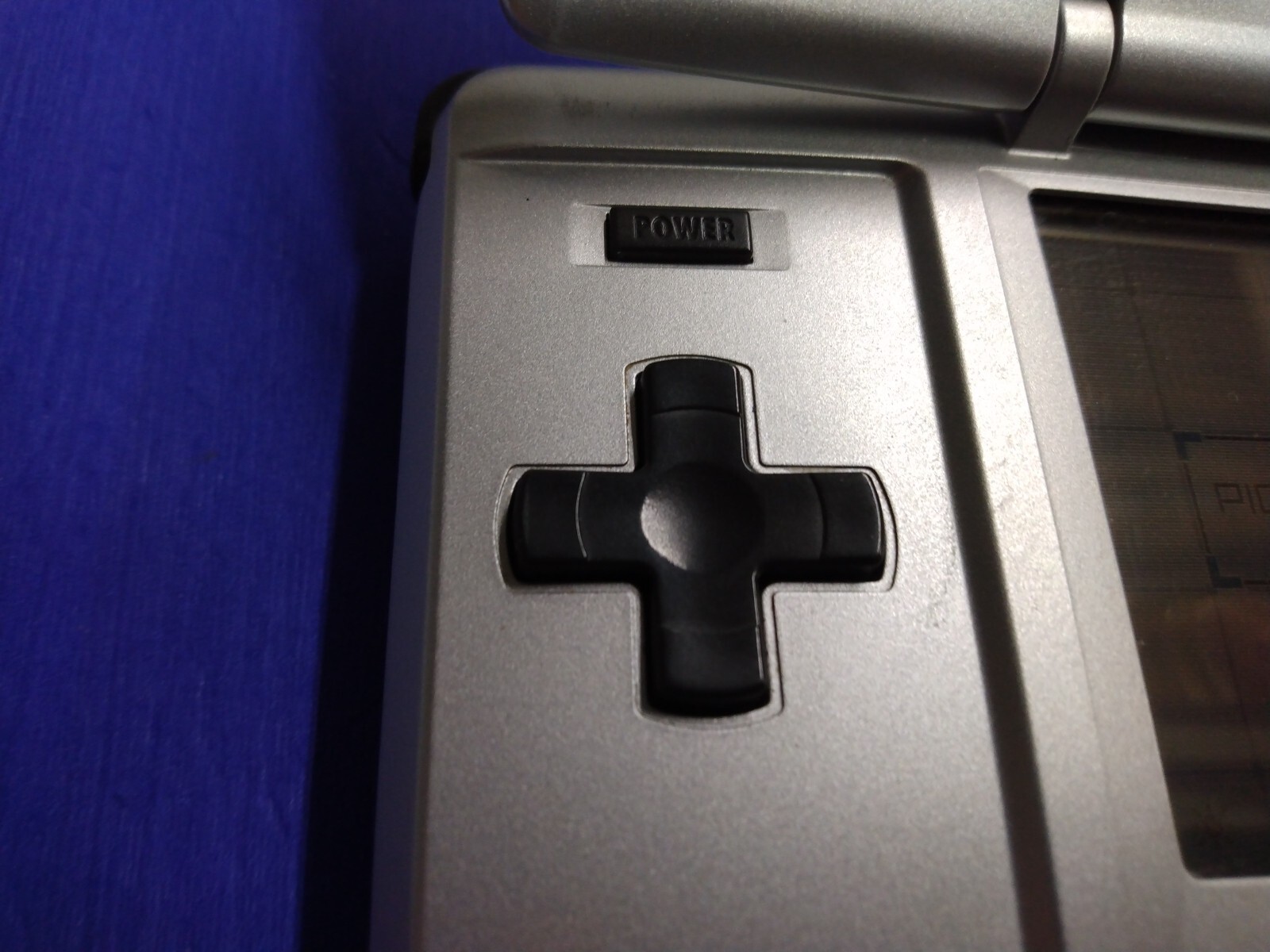 Nintendo DS Original Console – Titanium Silver – With 3 Games WORKS – READ! V9