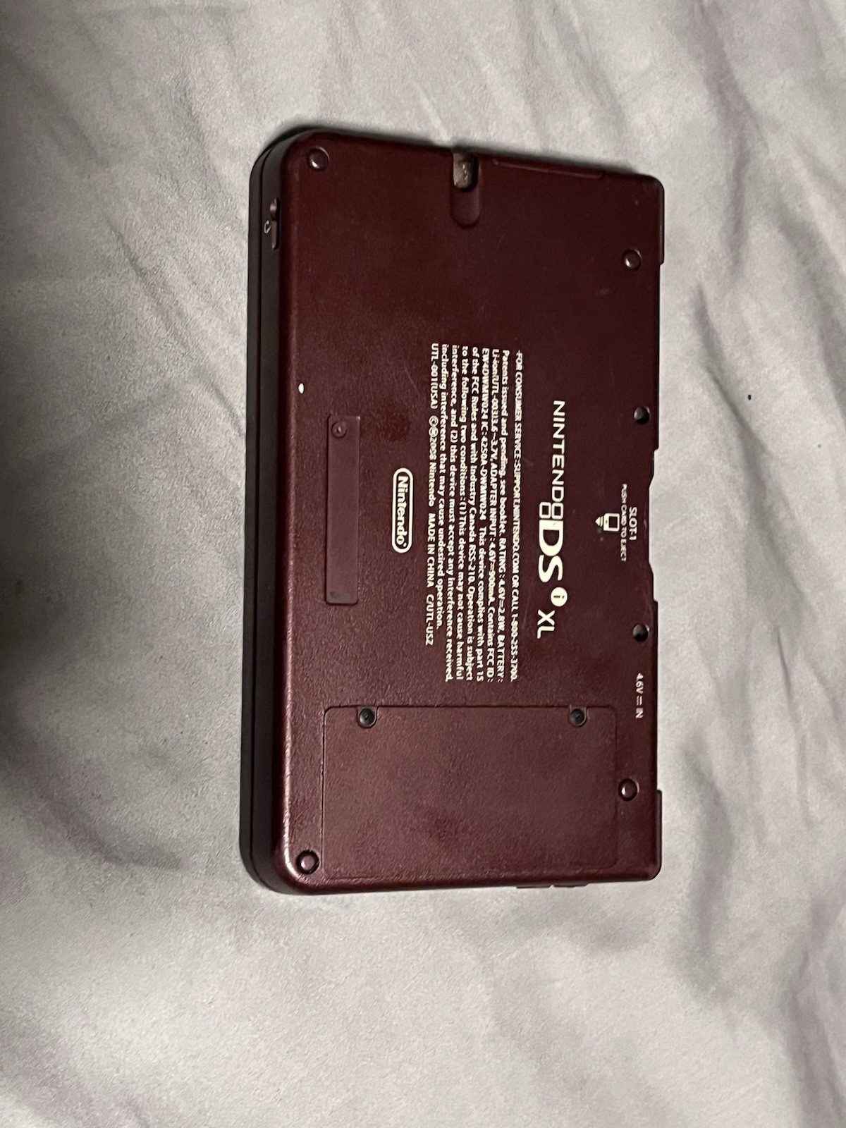 Nintendo DSi XL Red Handheld System Console Wi-Fi Capability Headphone Jack