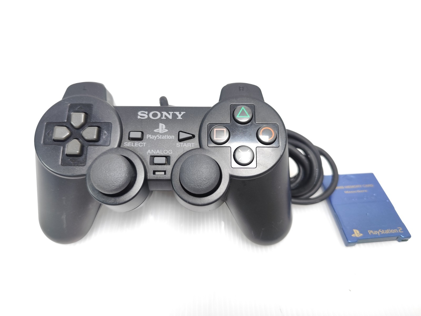 SONY PS2 Fat Game Console and Controller SCPH-39000 AQUA Region NTSC-J JAPAN