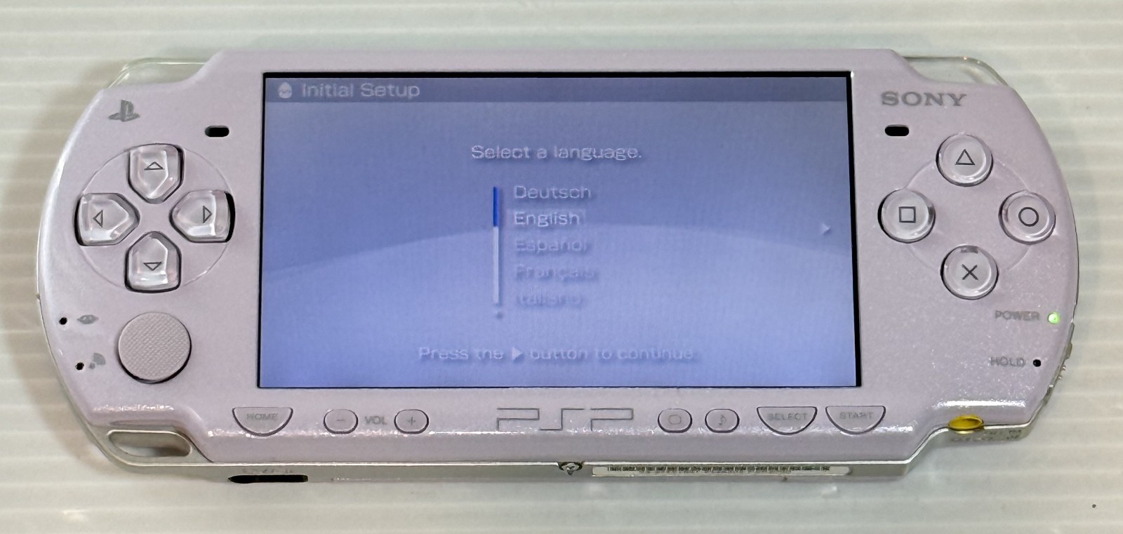 Sony PSP-2000 Console Blume Lavender Purple in Box Region free w/1GB – Mint